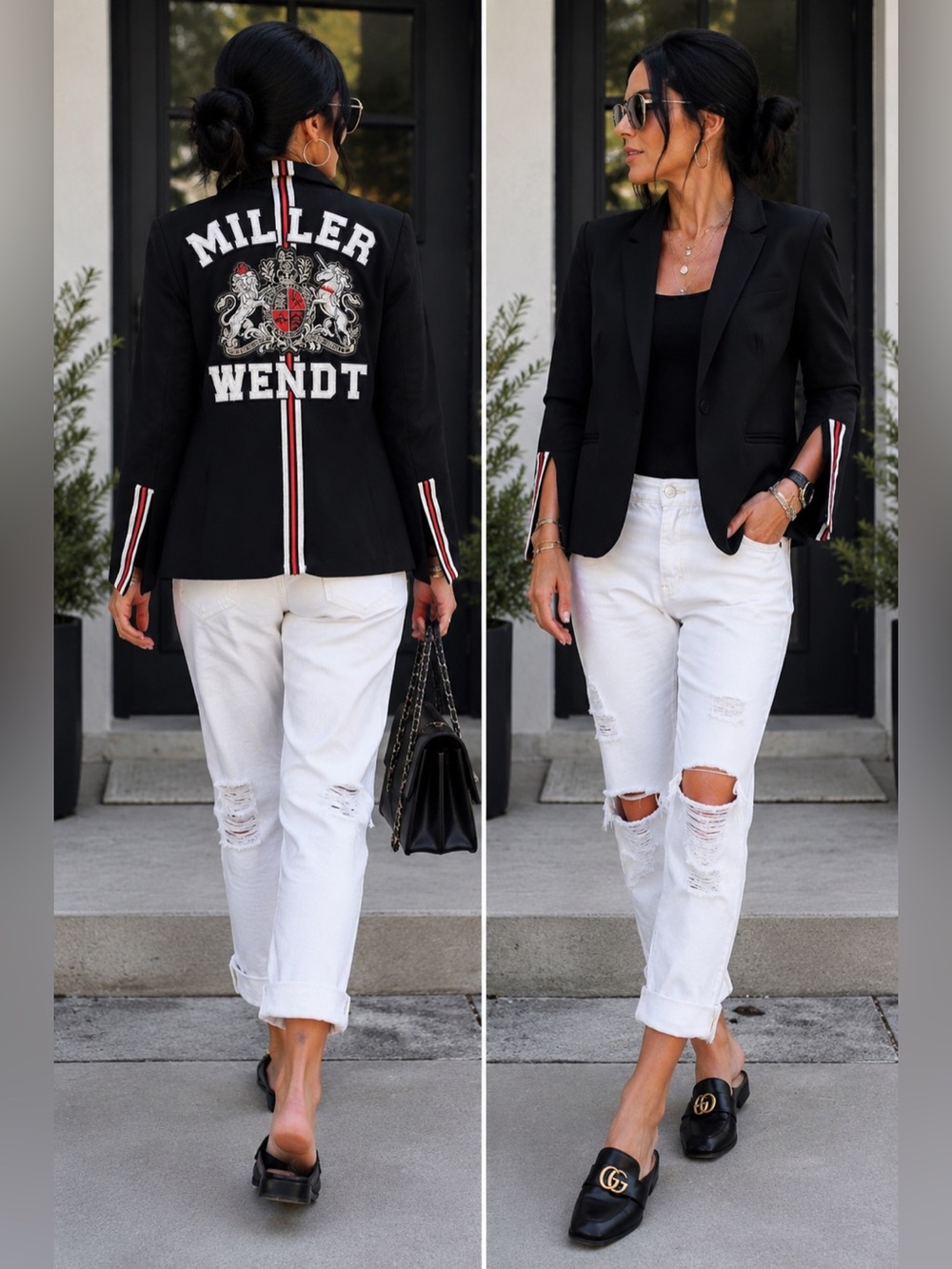 Miller Wendt Blazer Customized Athleisure Wear $365 MSRP